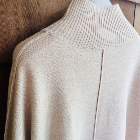 French Connection Oversize Babysoft River Knits High Neck Jumper Ton Sweater - Picture 12 of 17